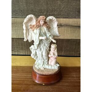 Roman Seraphim Classic Angels Amazing Grace Music Box 1997